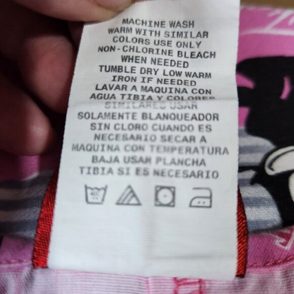 Scrub Nursing Top Lot of 2 Womens Med. Tinkerbell & Felix the Cat V Neck - Picture 7 of 12